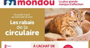 Circulaire Mondou du 3 avril au 16 avril 2025