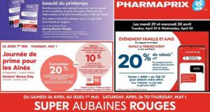 Circulaire Pharmaprix du 26 avril au 1 mai 2025