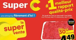 Circulaire Super C du 1 mai au 7 mai 2025