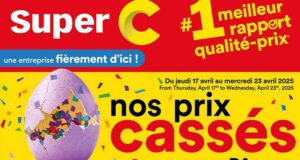 Circulaire Super C du 17 avril au 23 avril 2025