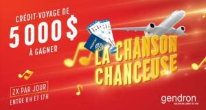 Gagne un crédit de 5000 $ pour le voyage de ton choix