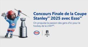 Gagnez 3 voyages pour la finale de la Coupe Stanley (5000 $ chaque)
