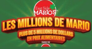 Gagnez 5 millions de dollars en prix alimentaires