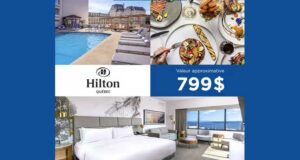 Gagnez Un séjour exécutif de luxe au Hilton Québec (799 $)