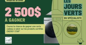 Gagnez une carte-cadeau ENERGY STAR de 2500 $