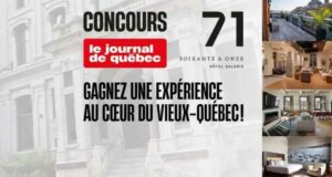Gagnez une expérience au cœur du Vieux-Québec (1800 $)