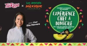 Gagnez une expérience chef à domicile (1500 $)