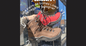 Gagnez une paire de bottes Lowa Renegade