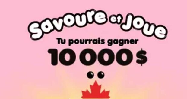 1 prix en argent de 10000$ à gagner - iOGO Savoure Et Joue
