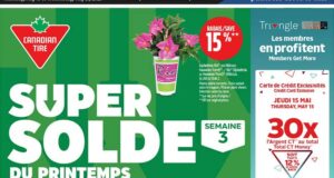 Circulaire Canadian Tire du 15 mai au 21 mai 2025