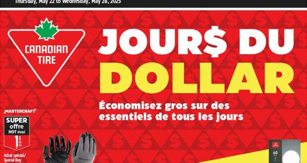 Circulaire Canadian Tire du 22 mai au 28 mai 2025