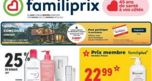 Circulaire Familiprix du 22 mai au 28 mai 2025