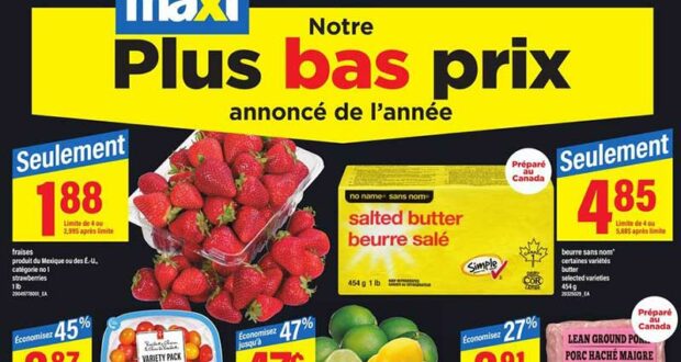 Circulaire Maxi du 22 mai au 28 mai 2025
