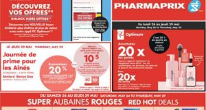 Circulaire Pharmaprix du 24 mai au 29 mai 2025