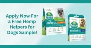 GRATUITS Colliers pour chiens ou tubes topiques Hemp Helpers