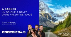 Gagnez Un séjour à Banff pour deux adultes (4200 $)