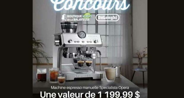 Gagnez Une machine Specialista Opera DeLonghi (1199 $)