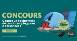 Gagnez un ensemble de canot-camping (2500 $)