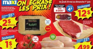 Circulaire Maxi du 29 mai au 4 juin 2025