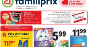 Circulaire Familiprix du 17 juillet au 23 juillet 2025