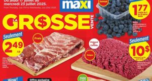 Circulaire Maxi du 17 juillet au 23 juillet 2025