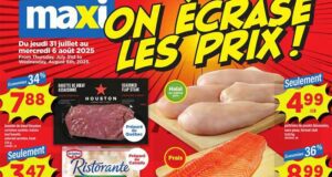 Circulaire Maxi du 31 juillet au 6 août 2025