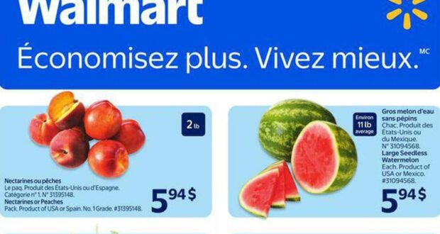 Circulaire Walmart du 10 juillet au 16 juillet 2025