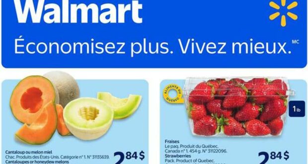 Circulaire Walmart du 17 juillet au 23 juillet 2025