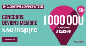 Gagnez 1 000 000 de points bonis SAQ