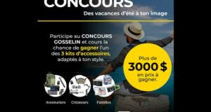 Gagnez 3 Prix Gosselin d'une Valeur de 3000 $