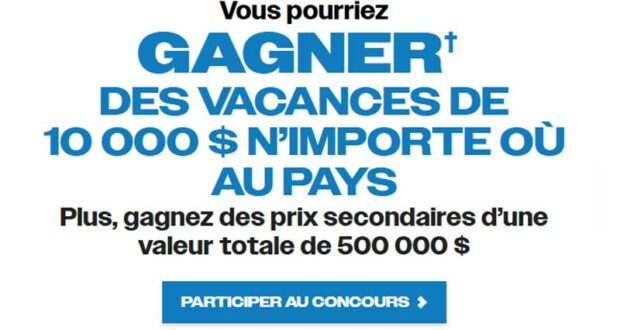 Gagnez Un grand prix de 10 000 $ en argent
