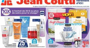 Jean Coutu Circulaire du 24 juillet au 30 juillet 2025