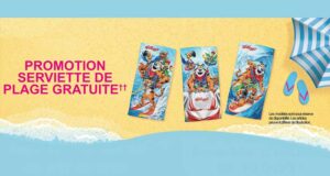 65 000 serviettes de plage Gratuites