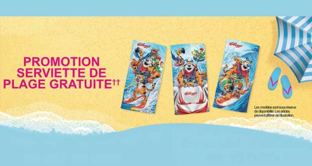 65 000 serviettes de plage Gratuites