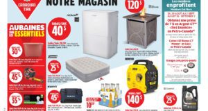 Circulaire Canadian Tire du 28 août au 3 septembre 2025