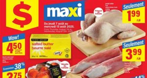 Circulaire Maxi du 7 août au 13 août 2025