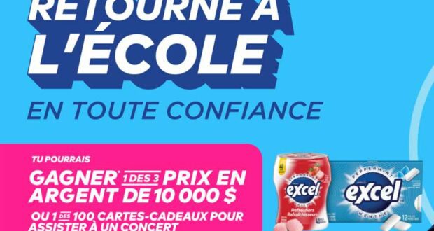 Gagnez 3 prix en argent d’une valeur de 10 000 $ chacun