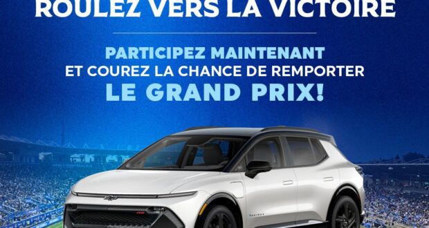 Gagnez Une location de 2 ans d’une Chevrolet Equinox VÉ 2025