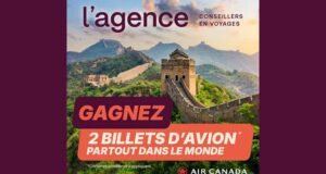 Gagnez deux billets d’avion Air Canada