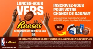 Gagnez un voyage pour assister à un match de la NBA (4450 $)