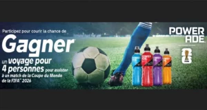 Gagnez un voyage pour la Coupe du Monde FIFA (11800 $)