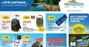 Pronature Circulaire du 5 août au 18 août 2025