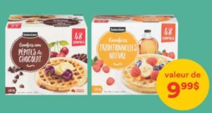 Obtenez une boîte de gaufres Sélection gratuite chez Super C