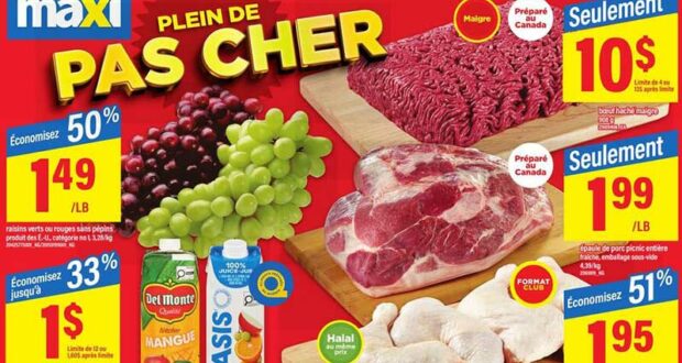 Circulaire Maxi du 23 octobre au 29 octobre 2025
