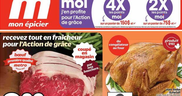 Circulaire Metro du 9 octobre au 15 octobre 2025
