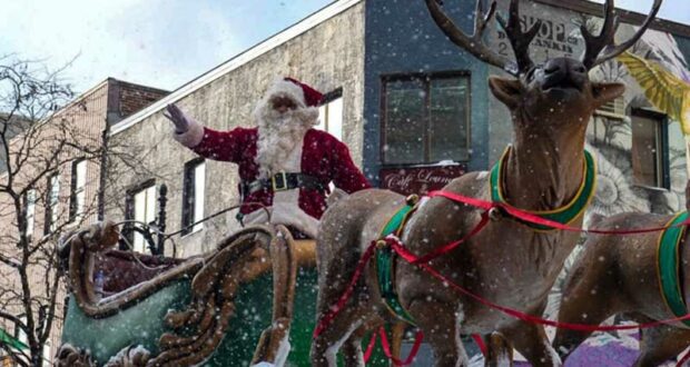 Défilé du père Noël à Montréal