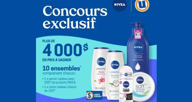 Gagnez 1 des 10 lots Uniprix de 4000 $