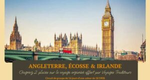 Gagnez un voyage organisé pour deux d'une valeur de 18 590 $