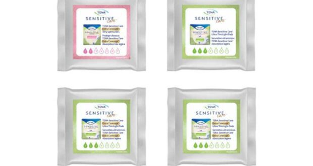 Échantillons gratuits des serviettes TENA Sensitive CareMC