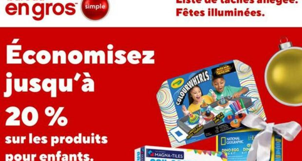 Bureau en Gros Circulaire du 7 novembre au 13 novembre 2025